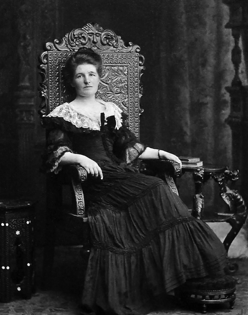 A photograph of Elizabeth Gould Bell