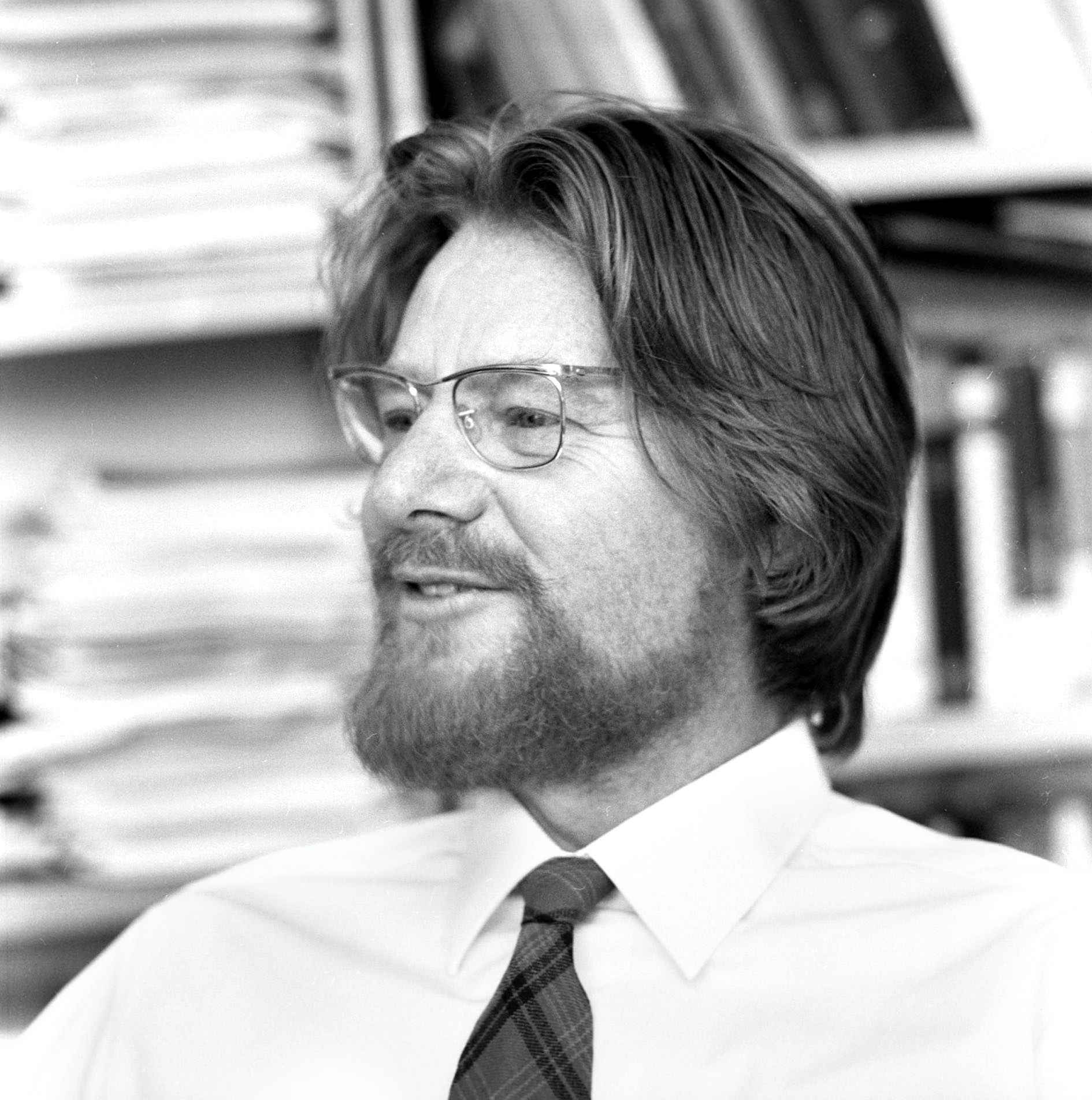 A photograph of John Stewart Bell