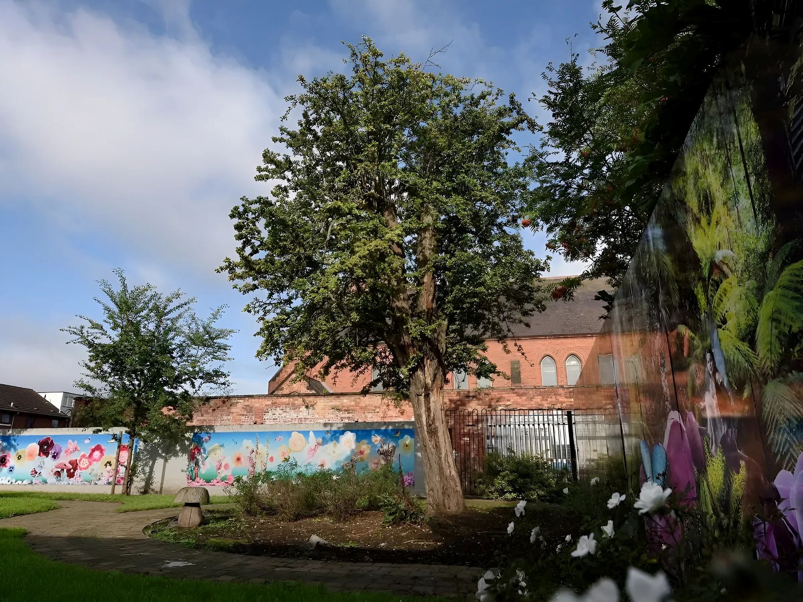 A photo of the Blythe Street Fairy Tree today