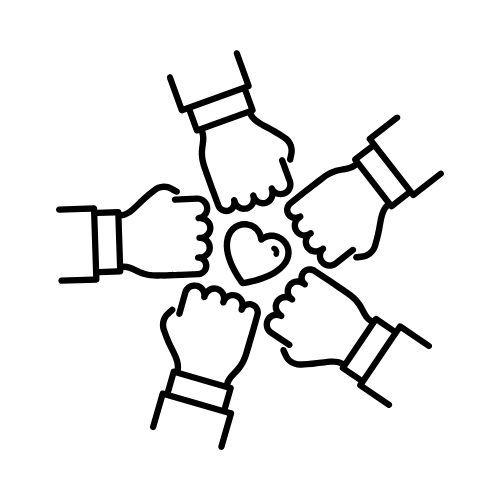 An icon showing a heart