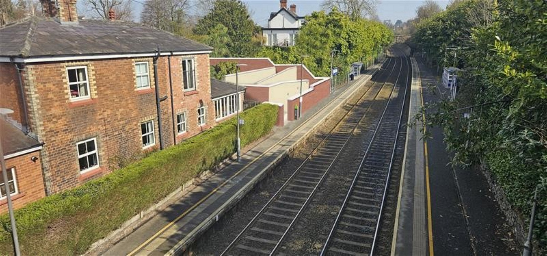 An artist's rendition of what Marino station will look like once the works are completed