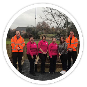 Translink staff during community engagement