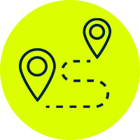 Icon of a journey